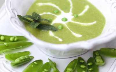 April Recipe: Spring Pea & Mint Soup