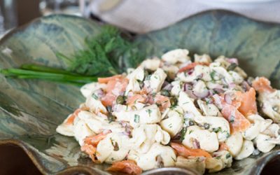 Smoked Salmon & Tortellini Salad