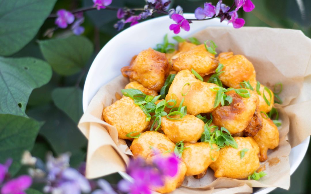 Buffalo Cauliflower Bites