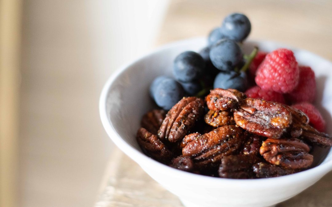 Honey Roasted Peppered Pecans