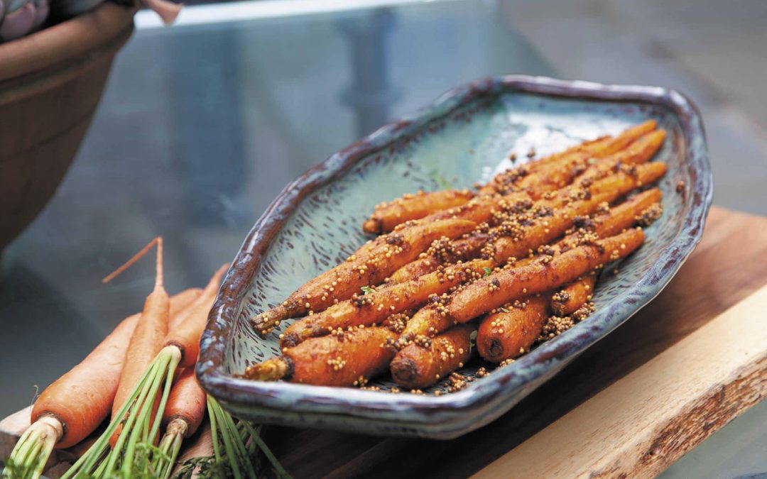 Curried Roasted Carrots