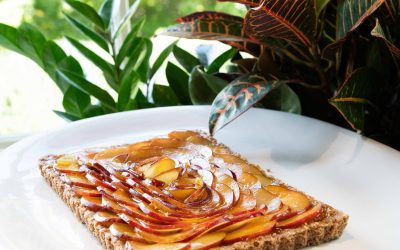 Easy Plum Tart with Pecan Crust