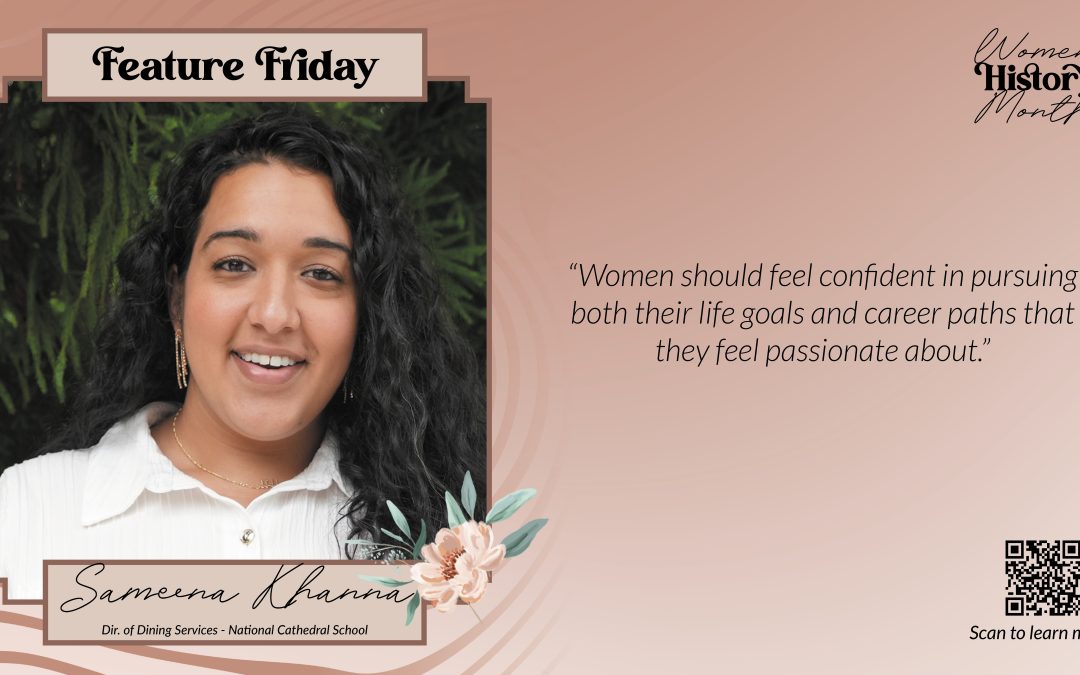 Women’s History Month Feature – Sameena Khanna