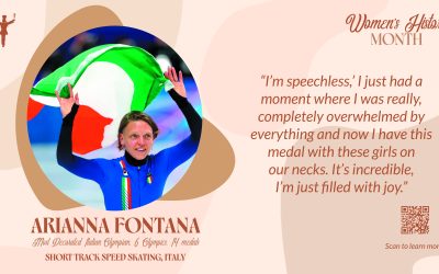 Women’s History Month Feature – Arianna Fontana